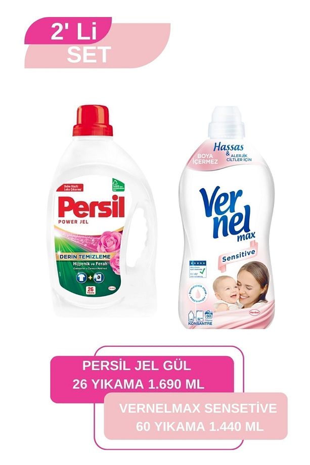 Max Sensitive 1,44l Persil Jel Gül 26 Yıkama - 1