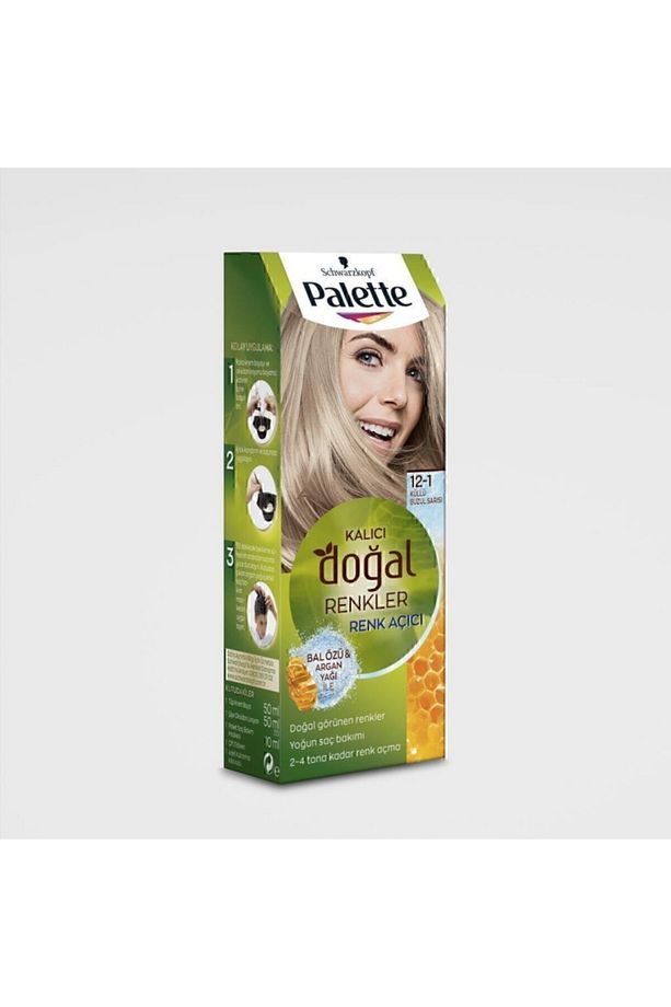 12-1 Küllü Buzul Sarısı X 2 Adet + Küllü Sarı Toner - 4