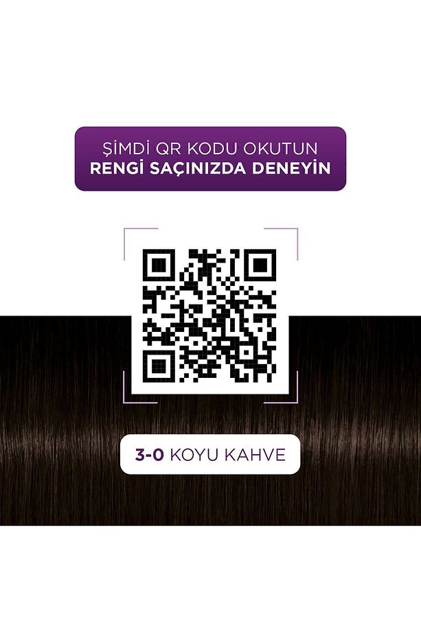 Göz Alıcı Renkler 3 0 Koyu Kahve Saç Boyası - 3