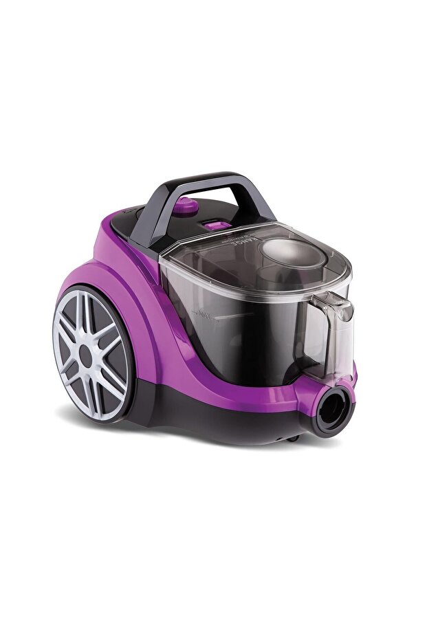 Lucid Toz Torbasız Süpürge - Mor - 4