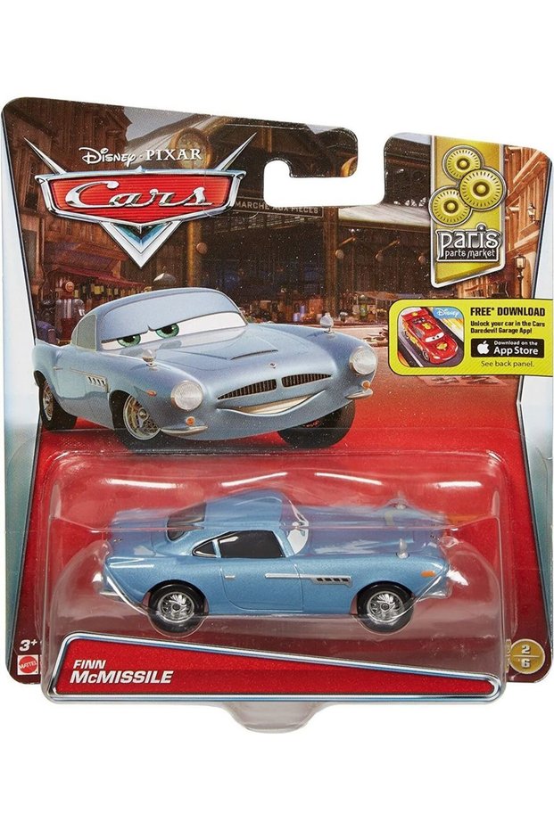 Mattel Dxv29/Dkg43 Disney Cars 3 Fınn Mcmissile Character Vehicle