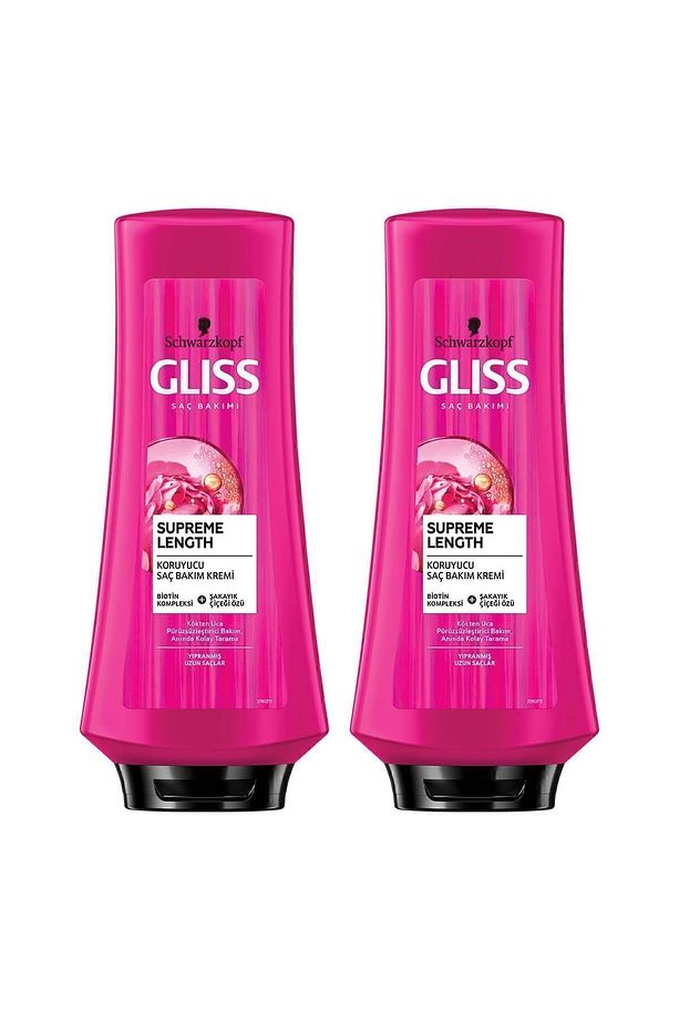 Supreme Length Uzun Saçlara Özel Saç Kremi 360 ml X 2 Adet - 1