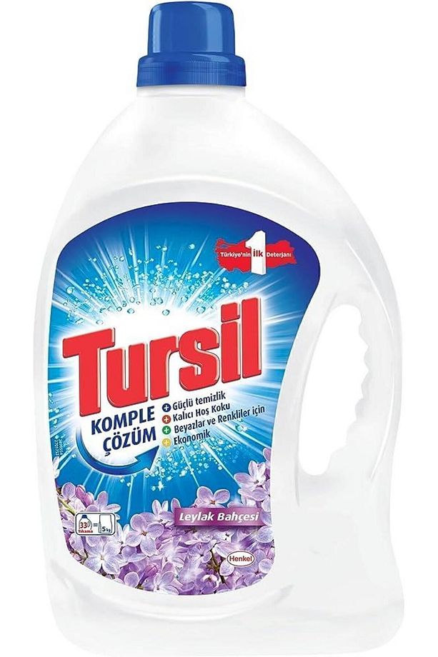 Sıvı Çamaşır Deterjanı 2 X 2145ml (66 YIKAMA) Leylak Bahçesi Vernel Max 1440ml Şakayık - 2