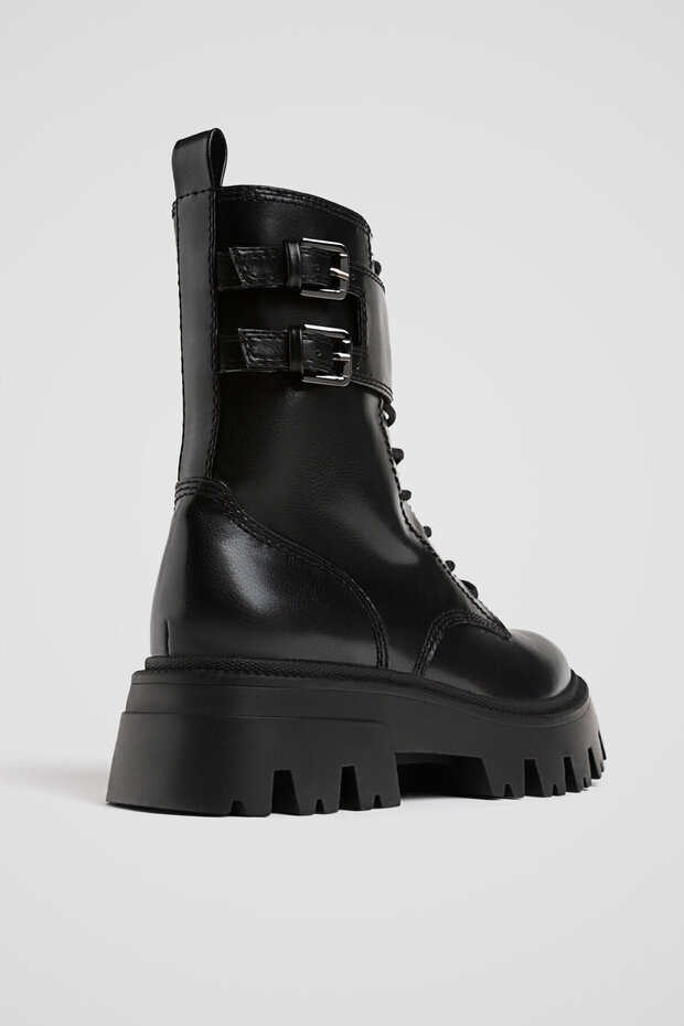 Bağcıklı düz bilekte bot - 5