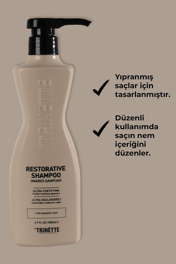 Yıpranmış Saçlar Için Onarıcı Şampuan 500ml - 4
