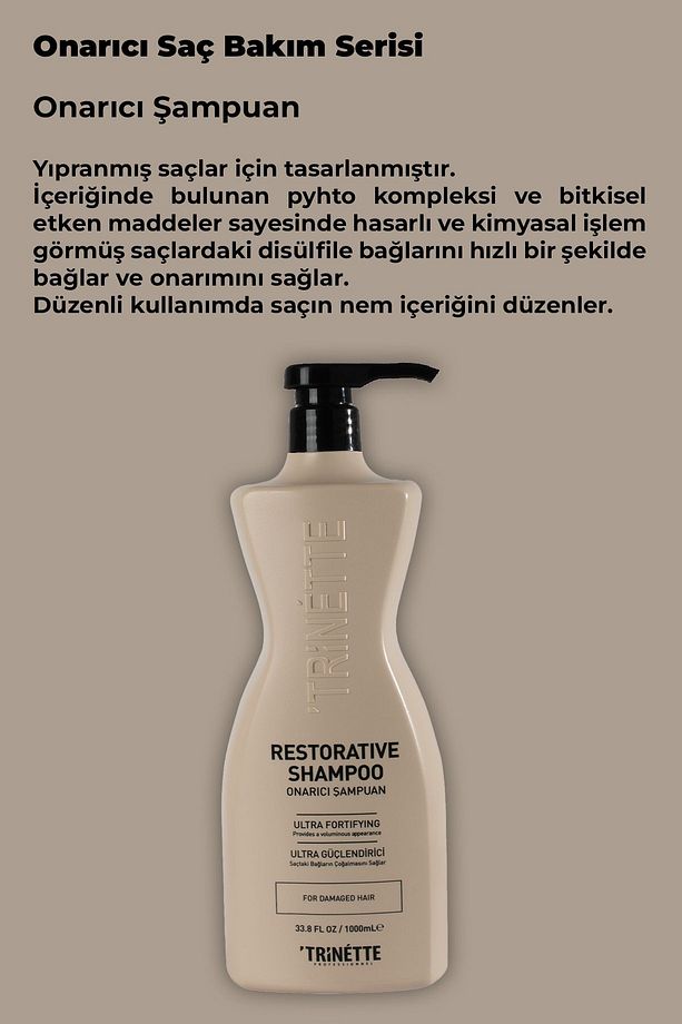 Yıpranmış Saçlar Için Onarıcı Şampuan 1000ml - 5