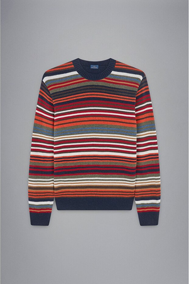 MEN'S KNITTED ROUNDNECK C.W. WOOL - 5