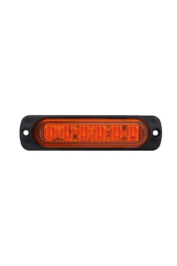 6 Ledli Mercekli Çakar Lamba Sarı 12-24v - 1