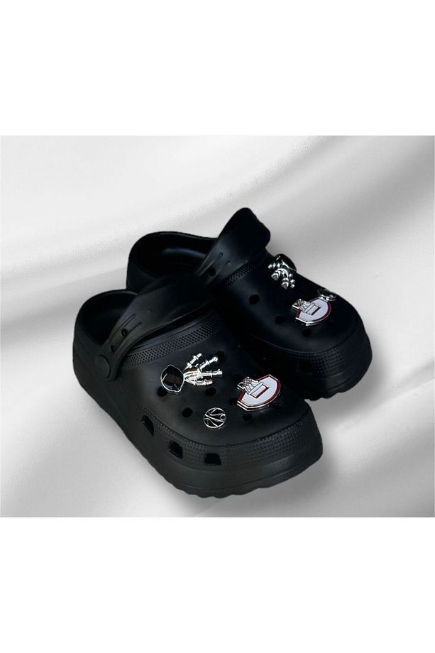 erkek çocuk siyah soft yumuşak taban terlik sandalet - 3