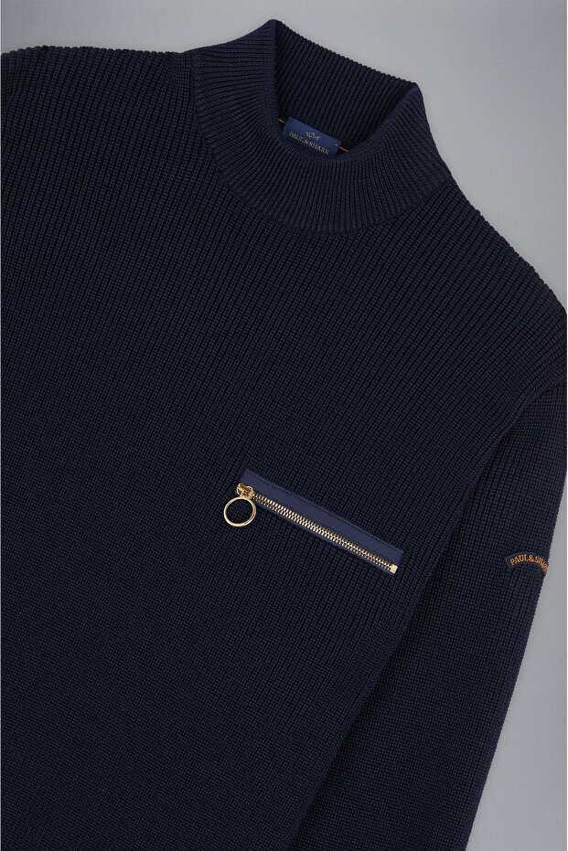 MEN'S KNITTED ROUNDNECK C.W. WOOL - 6