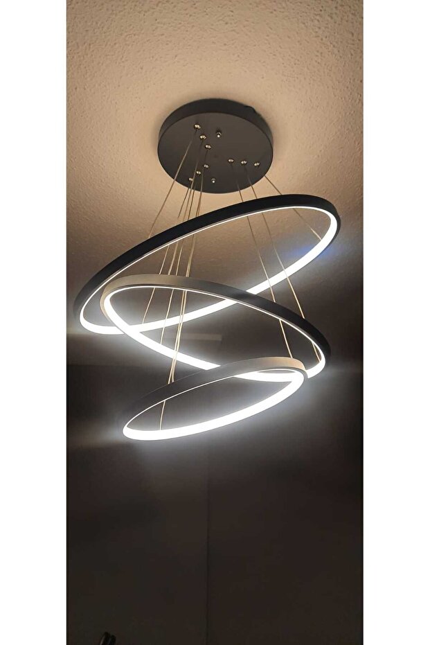 Led Avize Sarkıt 3renk - Pamir 60 Cm - 3