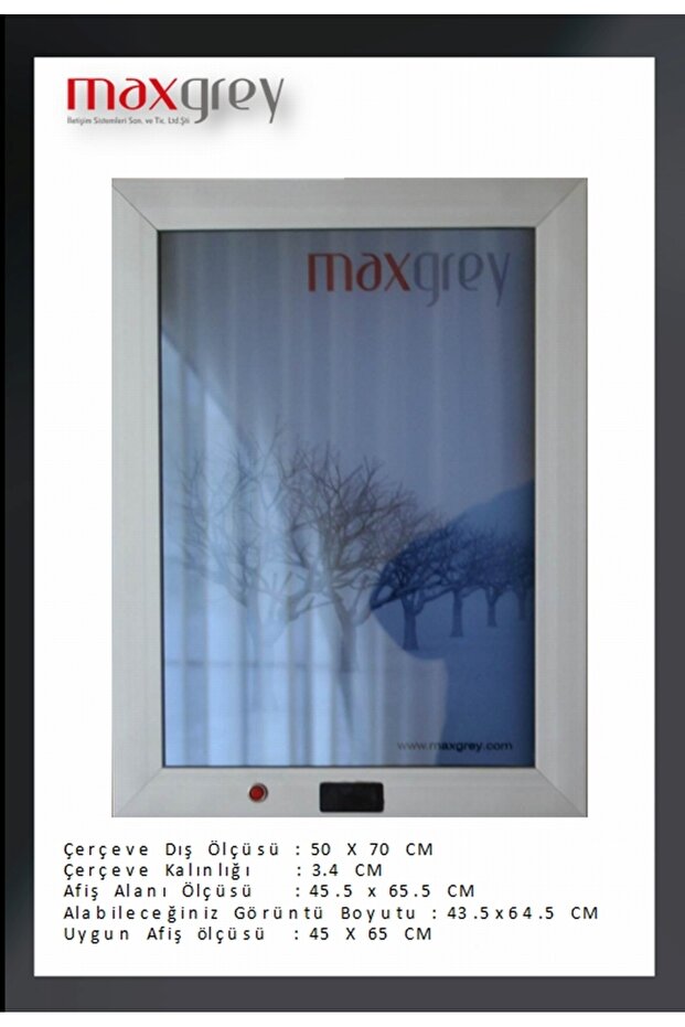 Aynalı Reklam Panosu - 2