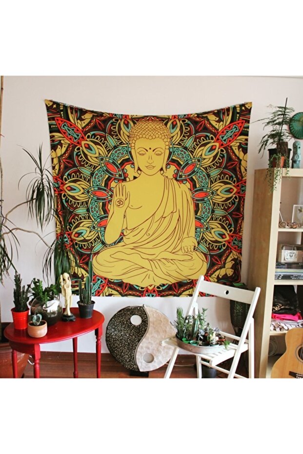 Buddha&Mandala Wall Cloth Tapestry