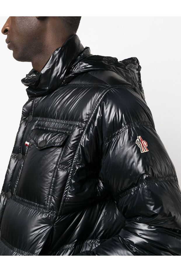 Raffort Puffer Jacket - Black Padded - 5