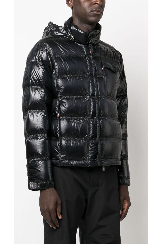 Raffort Puffer Jacket - Black Padded - 3