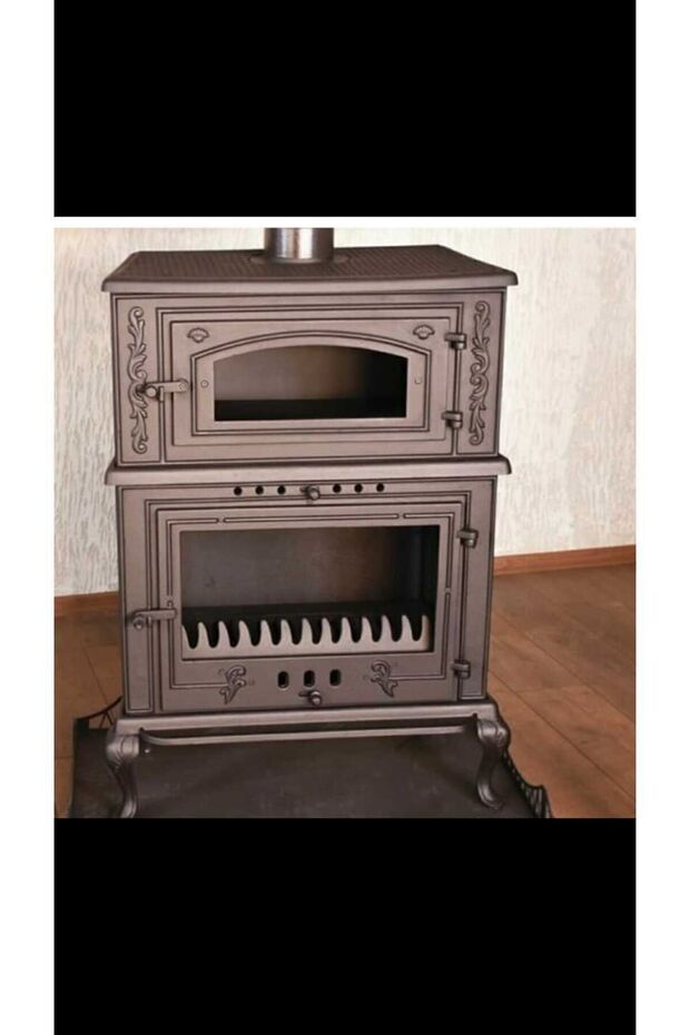 Dik Fırınlı Şömine - 4