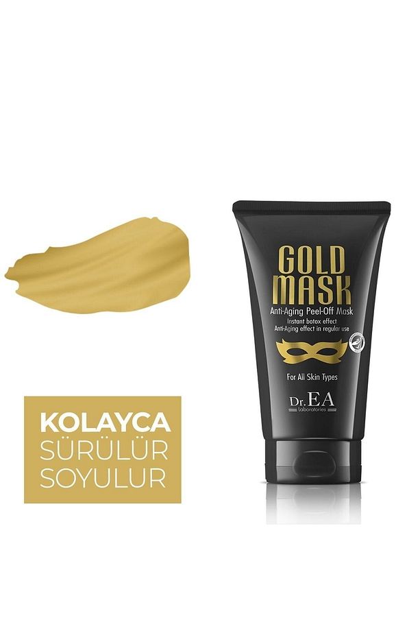 Soyulabilir Altın Maske - Sivilce Ve Yaşlanma Karşıtı 75 ml - 4