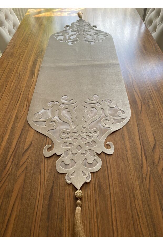 Crown Model Honey Color Table Runner