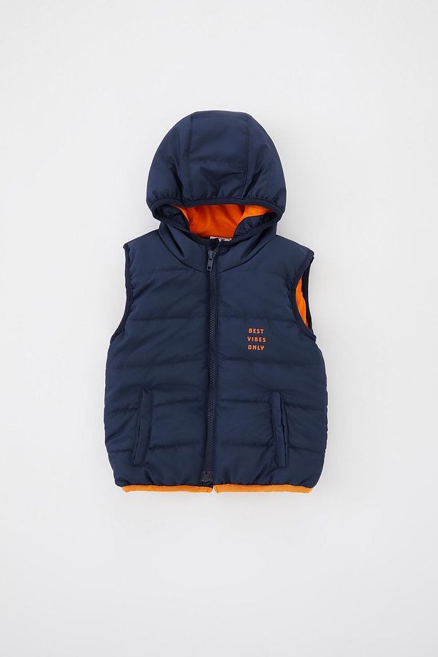 Erkek Bebek Kapüşonlu Şişme Yelek Z1283a223sp - 1