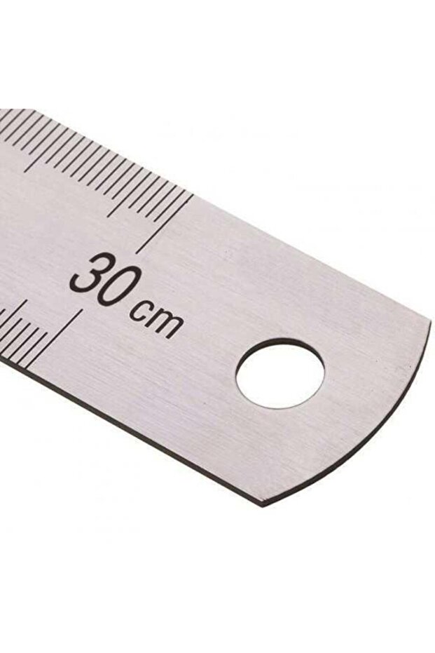 Çelik Cetvel 30 Cm - 1