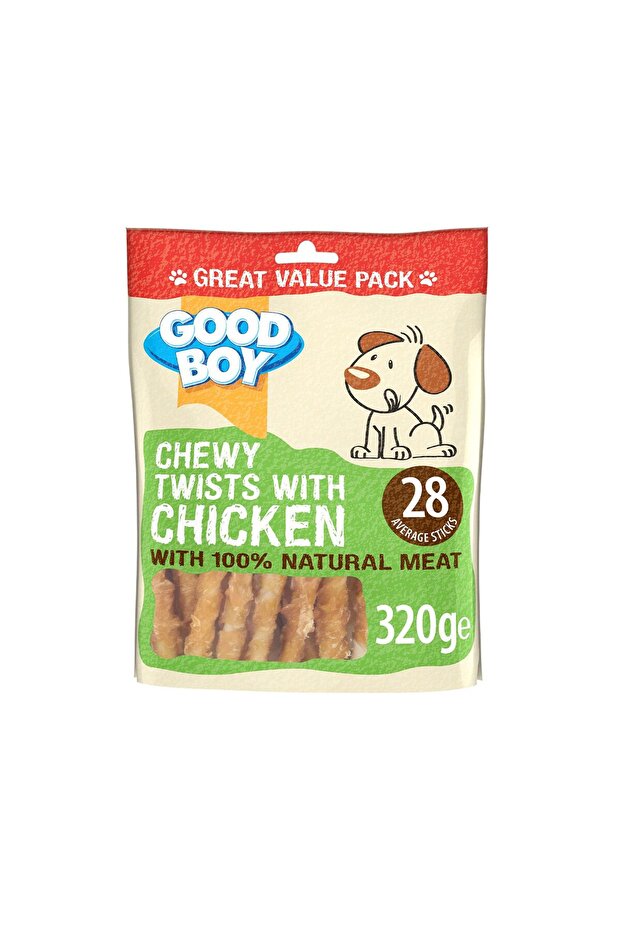 Good Boy Chewy Chicken Twists, 320g