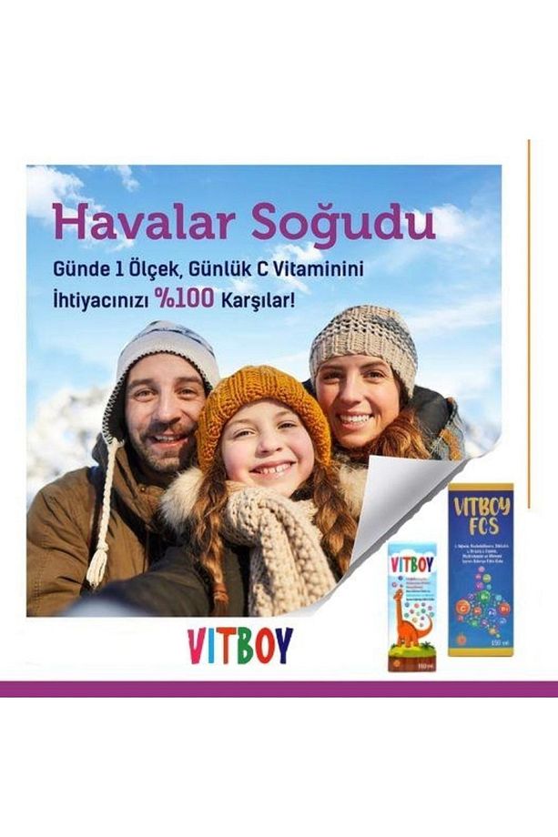 Fcs Multivitamin Ve Mineral Içeren Takviye Edici Gıda 150 ml Şurup 2 Adet - 5