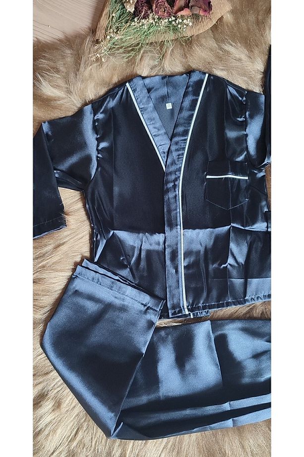 Sünnet Pijaması Erkek Saten Pijama Takımı - 3