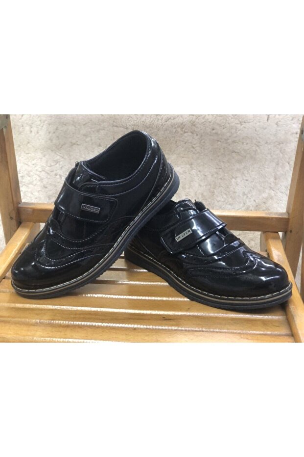 Boy's Classic Shiny Non-Slip Sole Circumcision Shoes