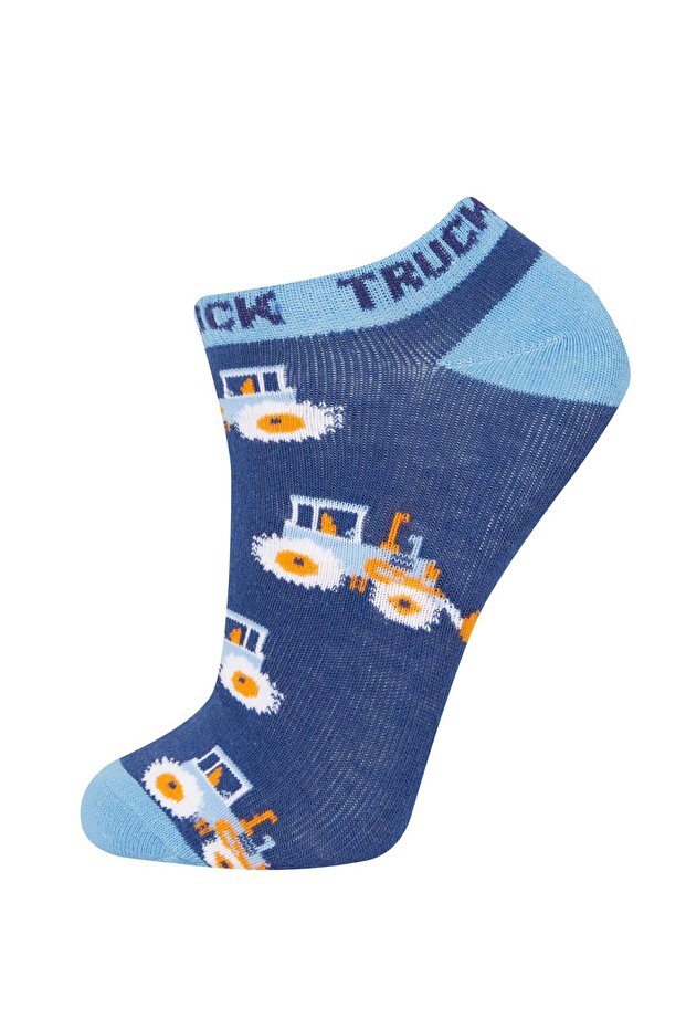 Erkek Çocuk 3'lü Pamuklu Patik Çorap C3634a8ns - 3