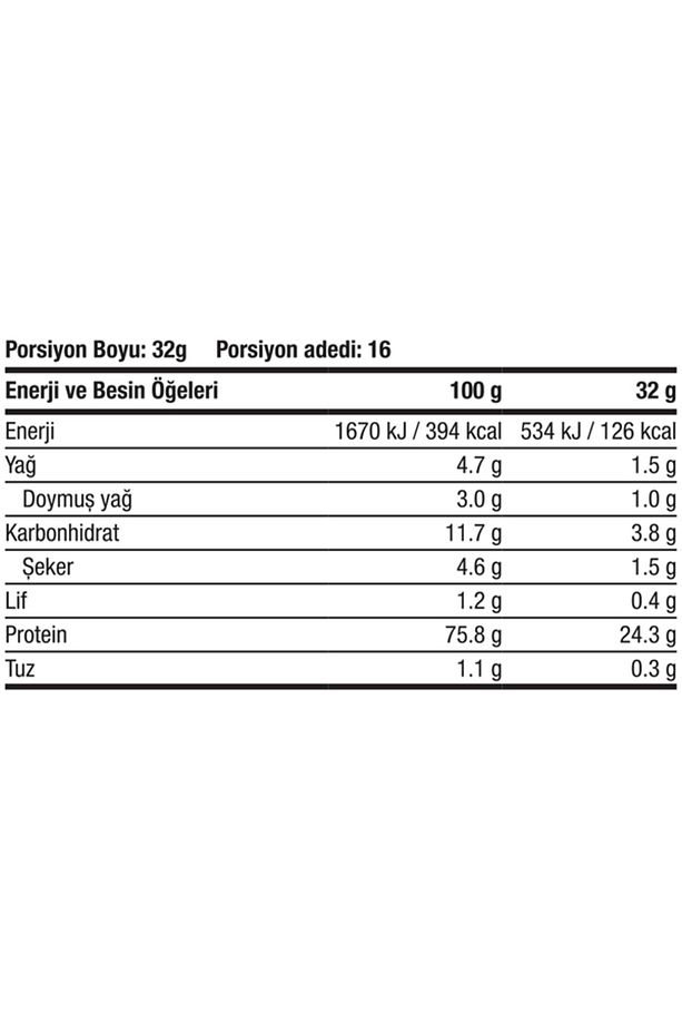 Whey Protein Tozu - 512 G x2 Adet= 1024 G - Çikolata - 32 Servis(5g BCAA +4g GLUTAMINE +2g CREATINE) - 5