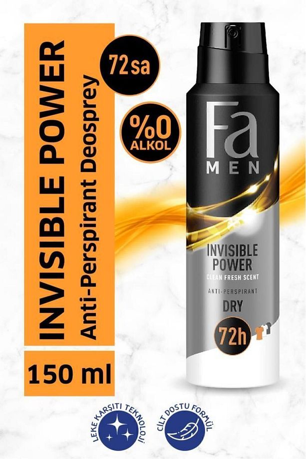 Men Invisible Power Deosprey 150 ml X 2 Adet - 2