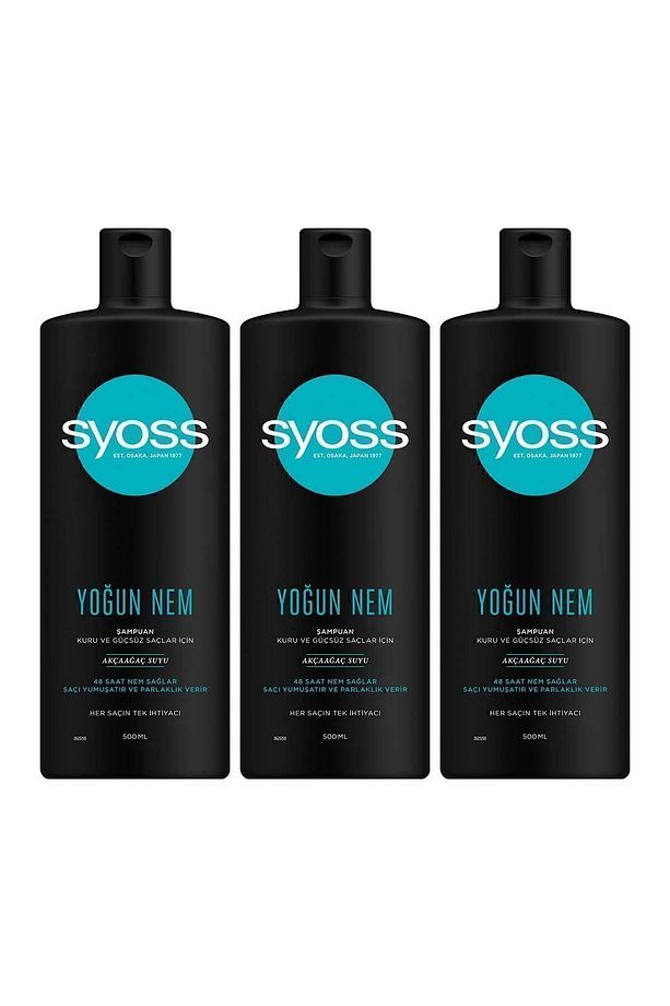 Yoğun Nem Şampuan 500 ml - 3 Adet - Hacim ve Nem - 1