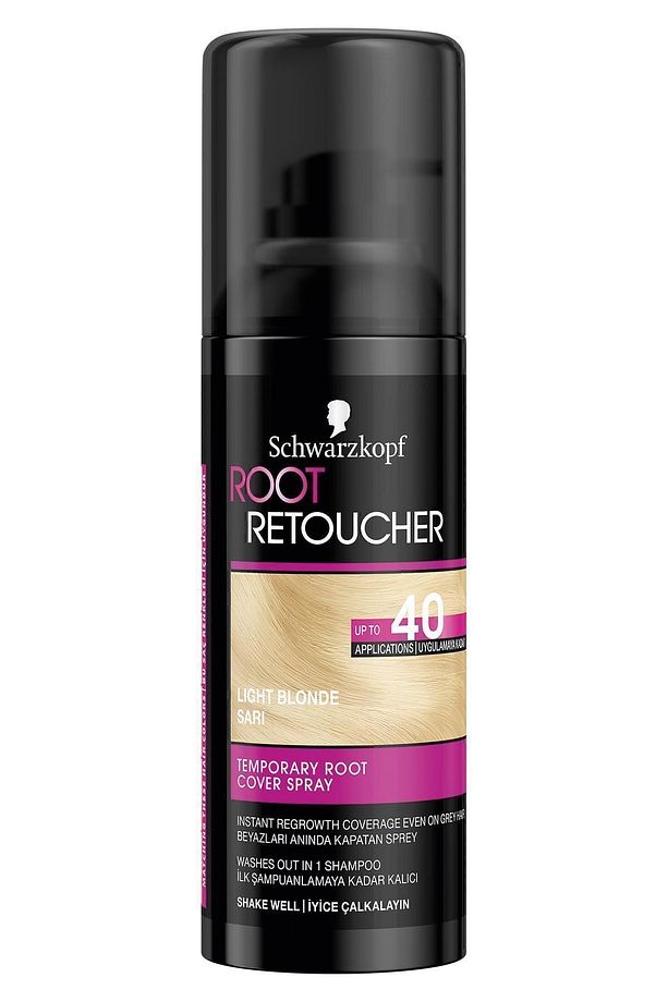 Root Retoucher Beyazları Anında Kapatan Sprey Boya Sarı 120 ml - 2