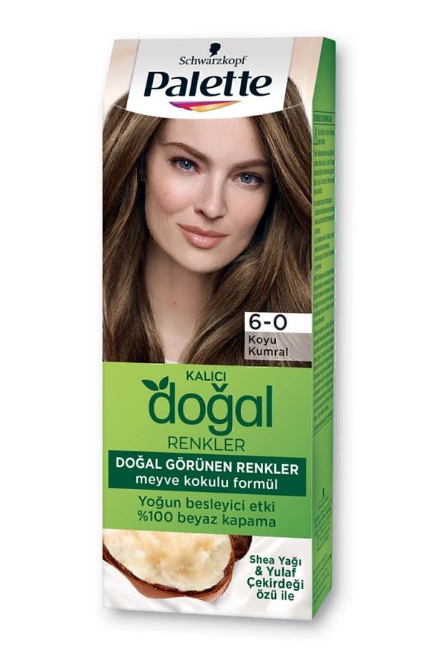 Schwarzkopf Palette Kalıcı Doğal Renkler 6-0 Koyu Kumral Saç Boyası - 2