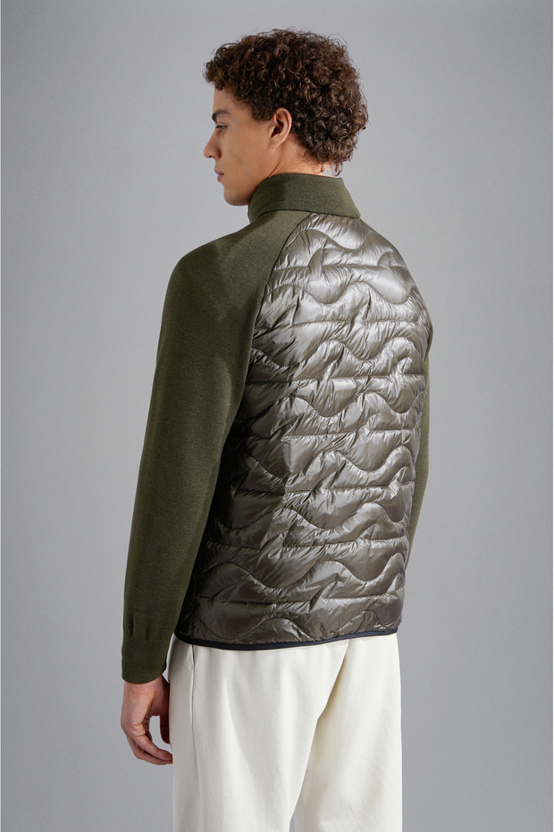 MEN'S ZIPPED PULLOVER C.W. WOOL - 2