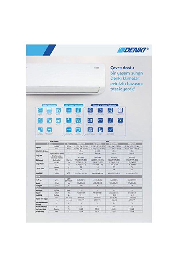 24 Btu A++ Invarter Klima - 5