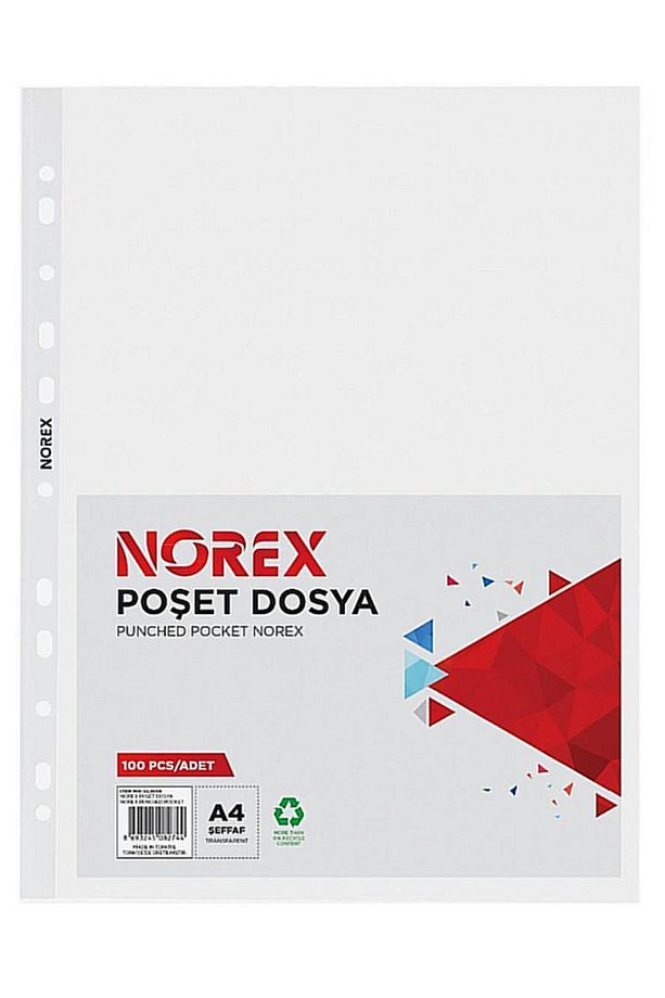 Şeffaf Poşet Dosya 100 lü (1 paket) - 1