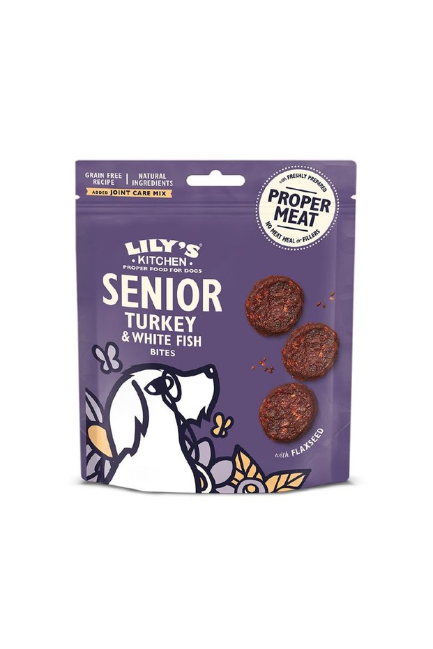 Turkey & Whitefish Treat for Senior Dogs, 70g