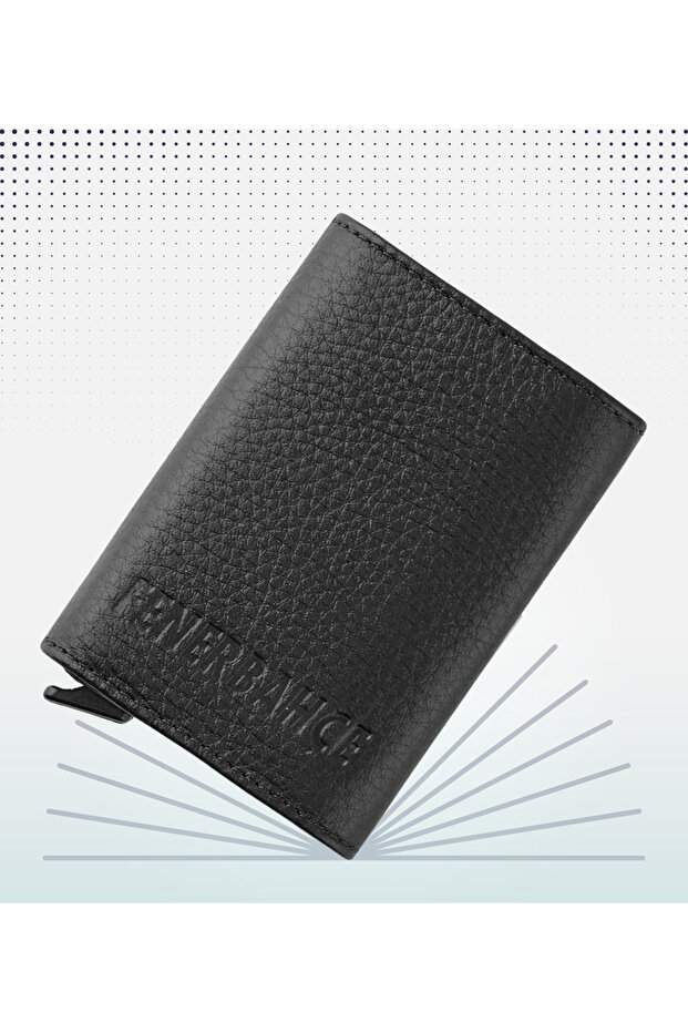 Men's and Women's Licensed Leather Wallet - with Mechanism, Card Holder Rfid