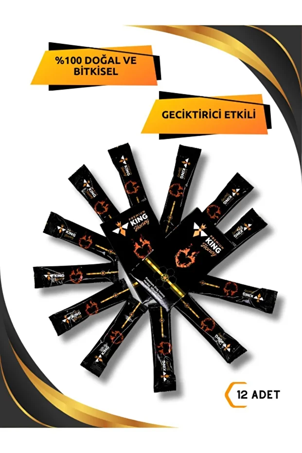 Premium king honey ve bitkisel macun 12*15 gr - 3