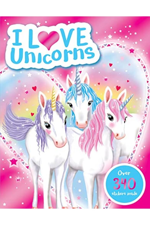 I Love Unicorns Activity Book