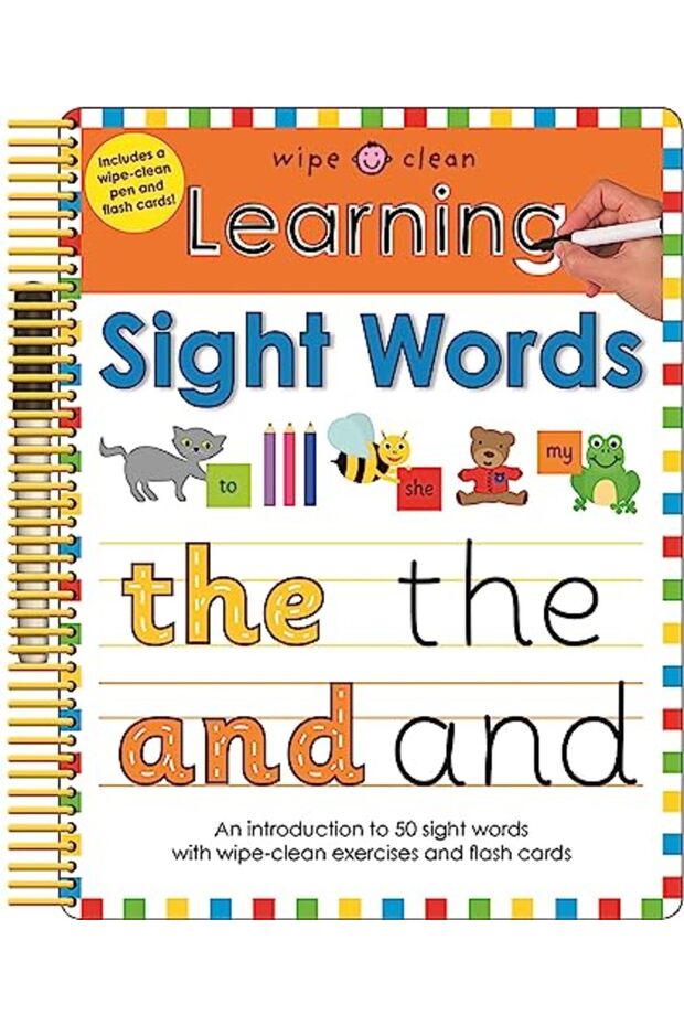 Learning Sight Words Wipe Clean Learning