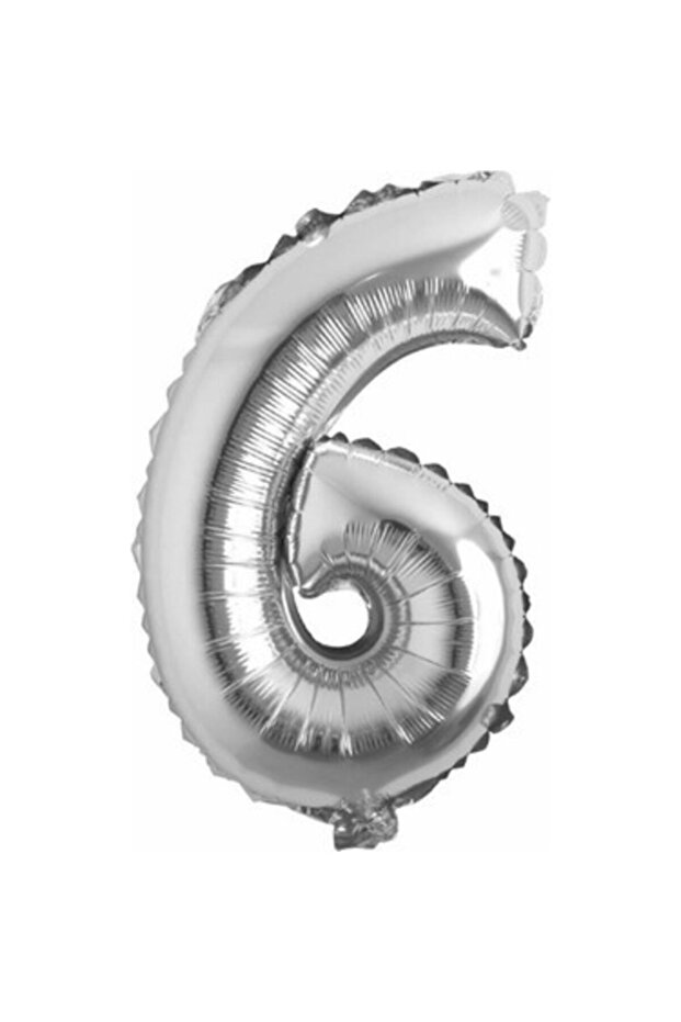Party Port Silver 6 Figure Foil Balloon 100 Cm 40 Inch