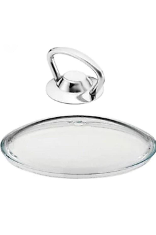 Tencere Tava Cam Kapak 24 Cm Metal Tepe Ile Beraber - 2