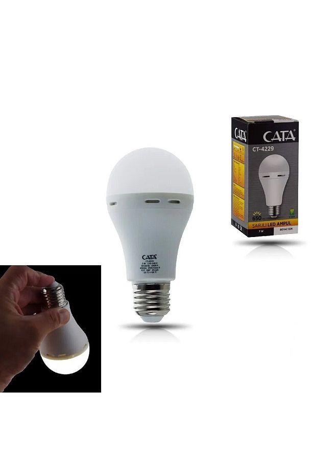 9W Şarjlı led ampul 10 lu Eko Paket - 2