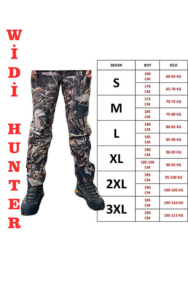 Мисливські штани з камуфляжним візерунком Softshel - сніго-, водо- та вітронепроникні - 5