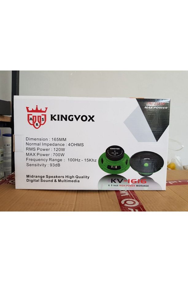 Kv1616 Model 700 W 120 Rms Kapaklı Midrange Takımı - 1