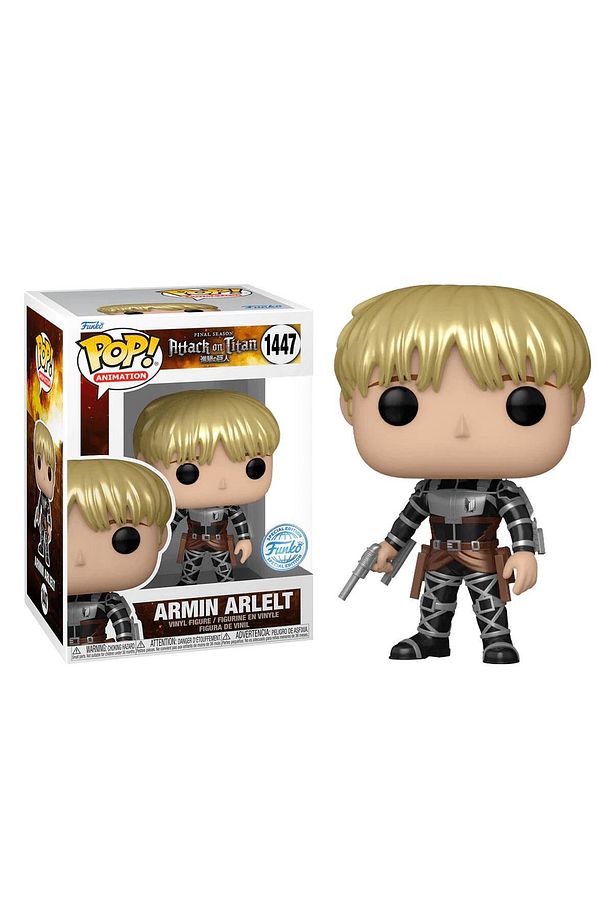 Pop Attack On Titan S4 - Armin Arlert Metallic Special Edition No:1447 - 1