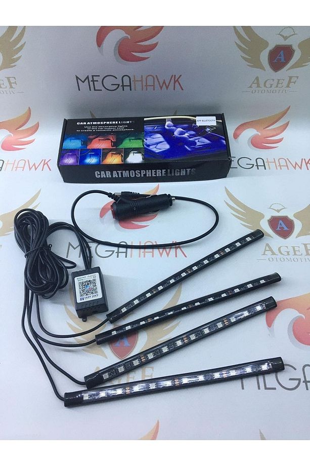 Ayak Altı Led Bluetooth Telefon Kontrollü 12 Led (app) - 1