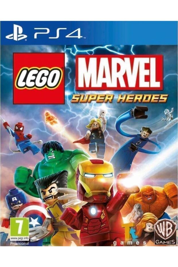 Ps4 Lego Marvel Super Heroes - 1